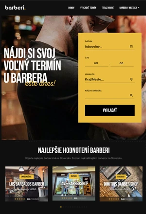 Náhľad projektu Inteligentné vyhľadávanie + E-shop